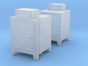 Hot Air Oven (x2) 1/56 in Clear Ultra Fine Detail Plastic