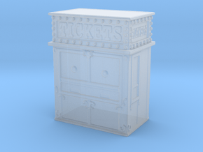 Carnival Ticket Booth 1/100 in Clear Ultra Fine Detail Plastic