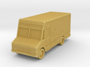 UPS Delivery Van 1/144 in Tan Fine Detail Plastic