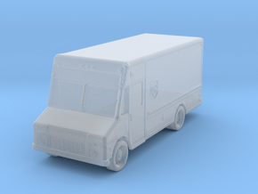 UPS Delivery Van 1/144 in Clear Ultra Fine Detail Plastic