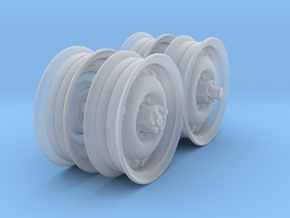 1-16 RIMS For 600x16 Both Sides in Clear Ultra Fine Detail Plastic