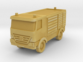 Mercedes Actros Fire Truck 1/76 in Tan Fine Detail Plastic