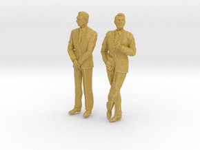 1-24 Cary Grant In Suit Two Figures in Tan Fine Detail Plastic