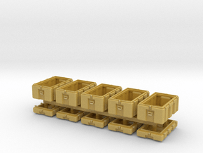 1-48 Military Storage Box Set in Tan Fine Detail Plastic