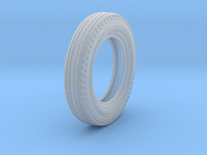 1/18 6.00 X 16 Dunlop Fort Tire in Clear Ultra Fine Detail Plastic