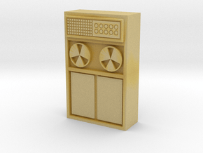 Old Computer Bank 1/24 in Tan Fine Detail Plastic