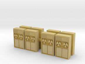 Old Computer Bank (x8) 1/144 in Tan Fine Detail Plastic