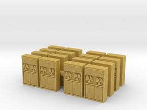 Old Computer Bank (x16) 1/200 in Tan Fine Detail Plastic