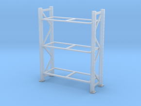 Warehouse Rack 1/48 in Clear Ultra Fine Detail Plastic