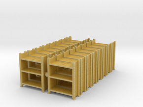 Warehouse Rack (x16) 1/220 in Tan Fine Detail Plastic