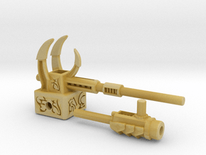 Primordial Claw-Hammer & Fossilizer- 5mm Weapons in Tan Fine Detail Plastic
