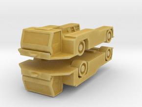 Goldhofer AST-1L Tractor (x2) 1/350 in Tan Fine Detail Plastic