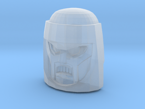Gobots Cy-Kill Face (Titans Return) in Clear Ultra Fine Detail Plastic