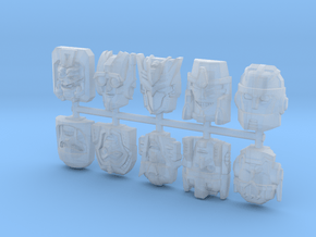 Titans Return Sampler Pack in Clear Ultra Fine Detail Plastic