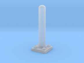 Safety Poles 1/12 in Clear Ultra Fine Detail Plastic