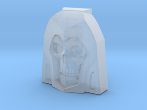 Skeletor Faceplate (Titans Return) in Clear Ultra Fine Detail Plastic
