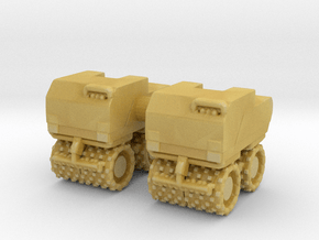 Trench Compactor (x2) 1/100 in Tan Fine Detail Plastic