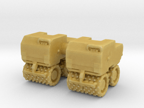 Trench Compactor (x2) 1/120 in Tan Fine Detail Plastic
