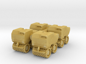 Trench Compactor (x4) 1/144 in Tan Fine Detail Plastic