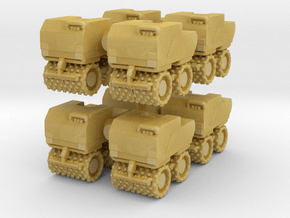 Trench Compactor (x8) 1/200 in Tan Fine Detail Plastic