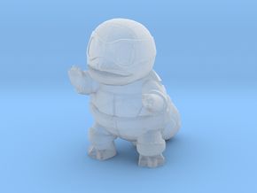 Ninja Squirtle, Mikey in Clear Ultra Fine Detail Plastic