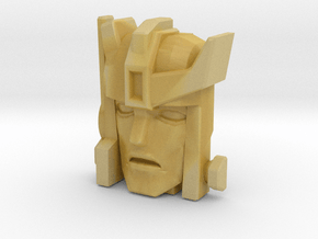 Autobot-X / Autobot Spike Face (Titans Return) in Tan Fine Detail Plastic