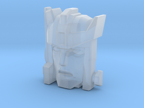 Autobot-X / Autobot Spike Face (Titans Return) in Clear Ultra Fine Detail Plastic