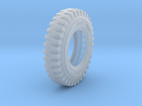 1/16 tire 900x16 in Clear Ultra Fine Detail Plastic