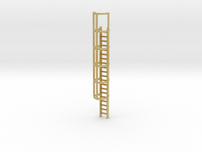 20ft Cage Ladder 1/76 in Tan Fine Detail Plastic