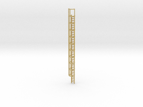 40ft Cage Ladder 1/100 in Tan Fine Detail Plastic