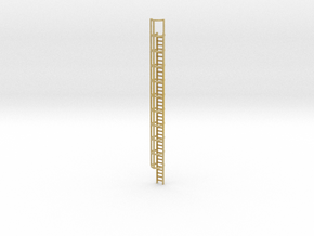 40ft Cage Ladder 1/120 in Tan Fine Detail Plastic