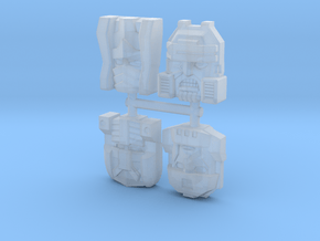 Armada Decepticon 4-Pack (Titans Return) in Clear Ultra Fine Detail Plastic