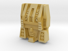 R63 - "Thinktank" Face (Titans Return) in Tan Fine Detail Plastic