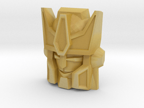 Cheetor Face (Titans Return) in Tan Fine Detail Plastic