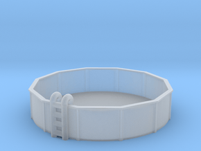 15ft Swimming Pool 1/48 in Clear Ultra Fine Detail Plastic
