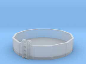 15ft Swimming Pool 1/160 in Clear Ultra Fine Detail Plastic