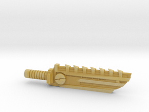 Combat Knife (WFC), 5mm in Tan Fine Detail Plastic