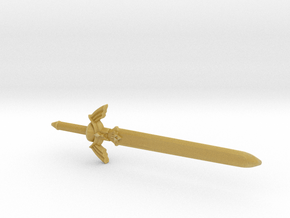 Master Sword, 4mm Grip in Tan Fine Detail Plastic
