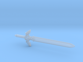 Master Sword, 4mm Grip in Clear Ultra Fine Detail Plastic
