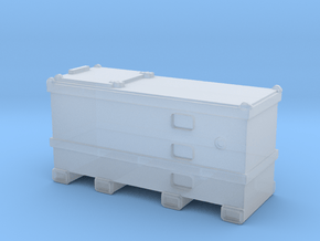 Mobile Fuel Tank 1/100 in Clear Ultra Fine Detail Plastic