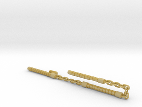  Electromagnetic Nunchaku, 3-Bars (Combiner Wars) in Tan Fine Detail Plastic