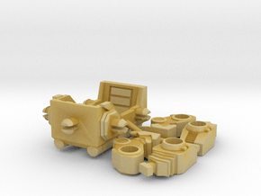 Horri-Bull Minivehicle, "B" Parts in Tan Fine Detail Plastic