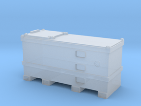 Mobile Fuel Tank 1/43 in Clear Ultra Fine Detail Plastic
