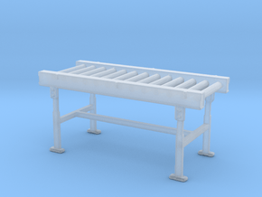 Roller Conveyor 1/43 in Clear Ultra Fine Detail Plastic