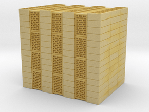 Concrete Bricks Pile 1/56 in Tan Fine Detail Plastic