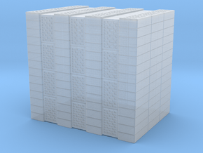 Concrete Bricks Pile 1/56 in Clear Ultra Fine Detail Plastic