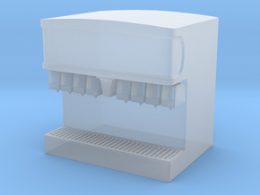Soda Drink Machine 1/12 in Clear Ultra Fine Detail Plastic