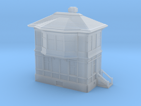 Railway Signal Tower 1/100 in Clear Ultra Fine Detail Plastic