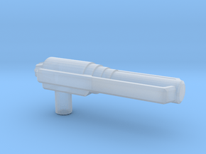 Predator Gun, 5mm in Clear Ultra Fine Detail Plastic