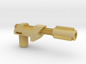 Cliffjumper's Glass Gas Pistol, 5mm in Tan Fine Detail Plastic